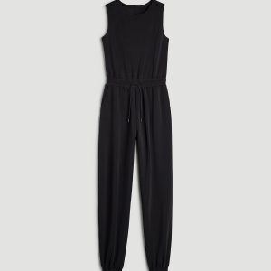 Soft Motion Sleeveless Sweatpant Jumpsuit for Tall Women