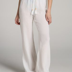 Gauze Cover Up Pants for Tall Women