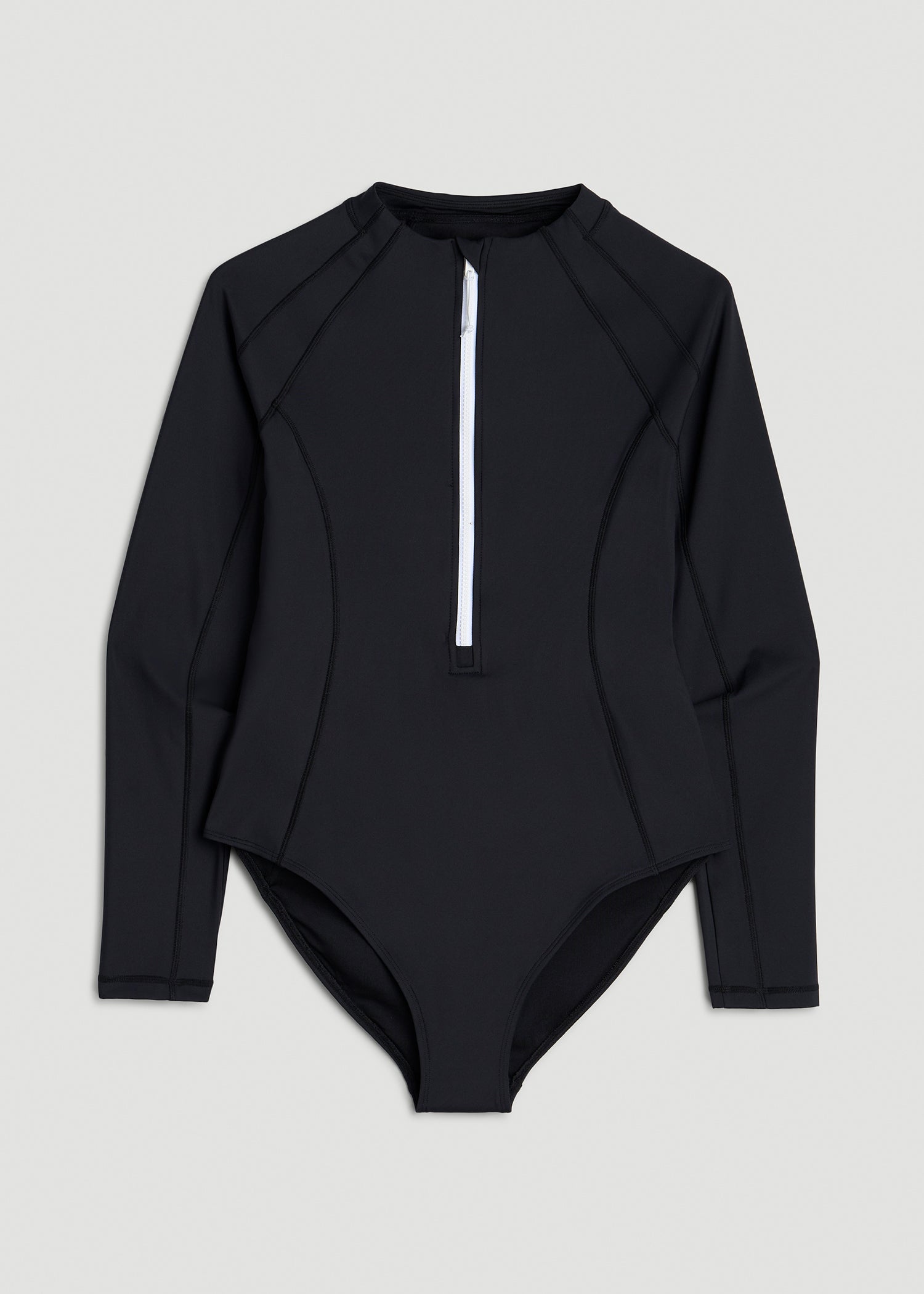 Long Sleeve UPF 50 One Piece Swimsuit for Tall Women - Image 6