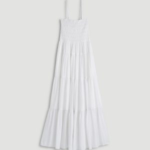 Strappy Tiered Maxi Dress for Tall Women